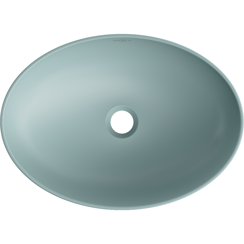 Mexen Cornelia chiuvetă de blat 50 x 37 cm, verde deschis mat - 21885048