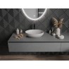 Mexen Cornelia lavoar pe blat 50 x 37 cm, gri mat - 21885067