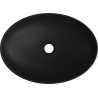 Mexen Cornelia lavoar pe blat 50 x 37 cm, negru mat - 21885085
