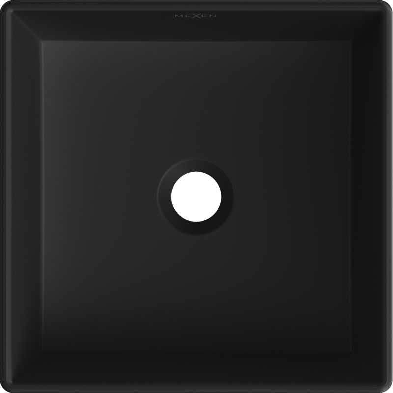 Mexen Goya chiuvetă de blat 35 x 35 cm, negru mat - 22183585