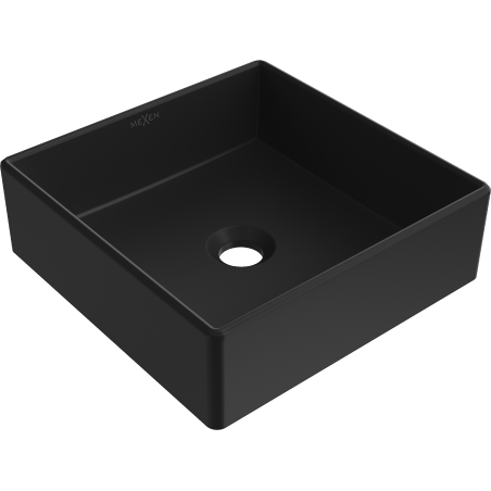 Mexen Goya chiuvetă de blat 35 x 35 cm, negru mat - 22183585