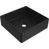 Mexen Goya chiuvetă pe blat 35 x 35 cm, Negru mat - 22183585