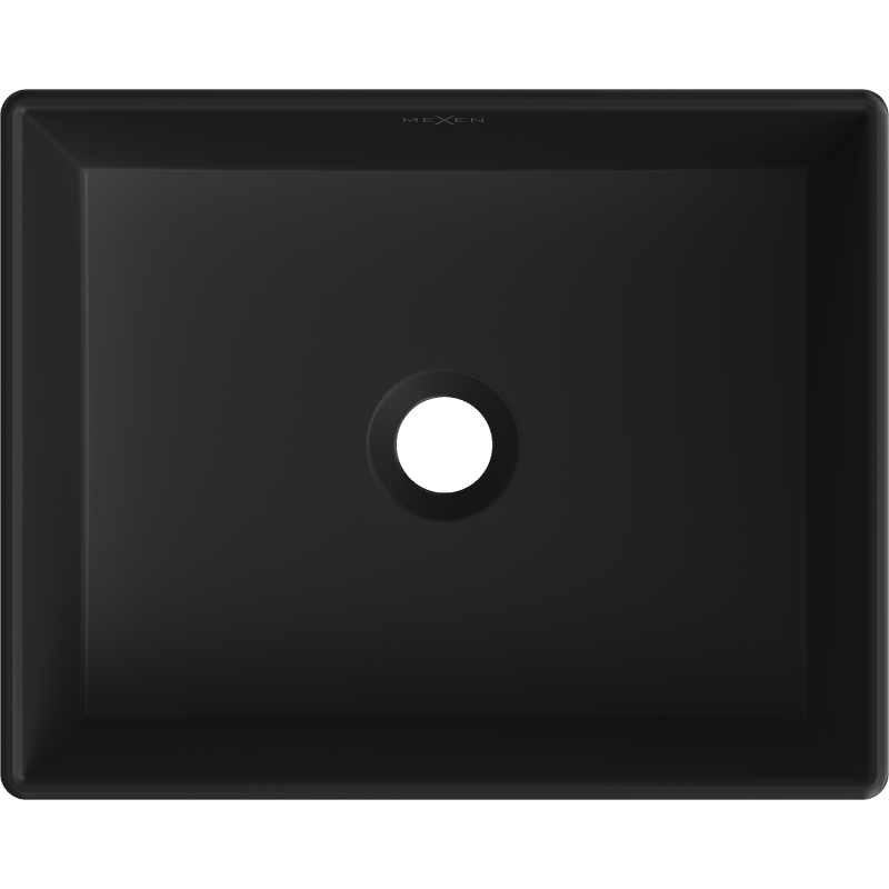 Mexen Goya chiuvetă pe blat 40 x 32 cm, negru mat - 22184085