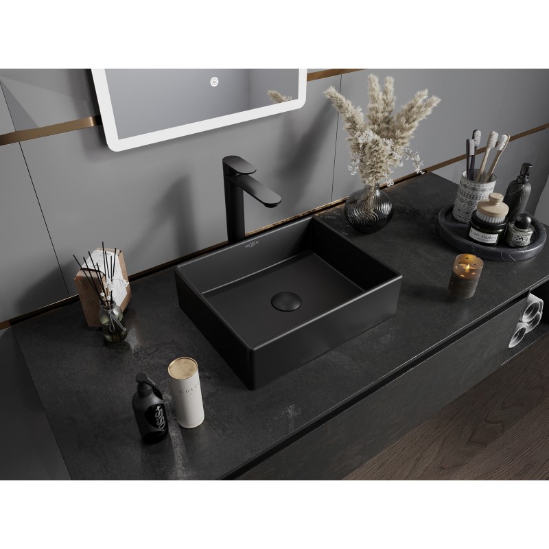 Mexen Goya chiuvetă de blat 40 x 32 cm, negru mat - 22184085