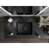 Mexen Goya chiuvetă de blat 40 x 32 cm, negru mat - 22184085