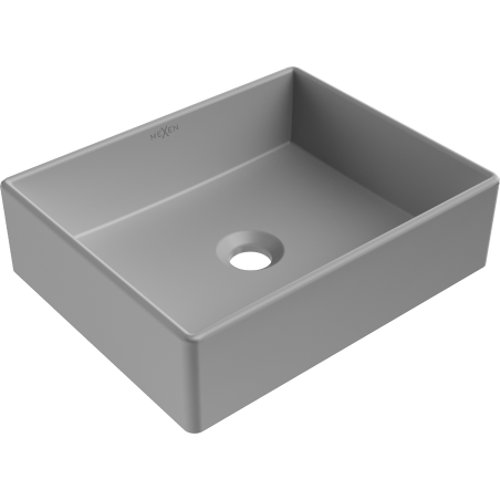 Mexen Goya chiuvetă pe blat 40 x 32 cm, Gri deschis mat - 22184061
