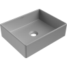 Mexen Goya chiuvetă deasupra blatului 40 x 32 cm, gri deschis mat - 22184061