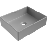 Mexen Goya lavoar deasupra blatului 40 x 32 cm, gri deschis mat - 22184061