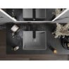 Mexen Goya lavoar deasupra blatului 40 x 32 cm, gri deschis mat - 22184061
