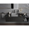 Mexen Goya chiuvetă deasupra blatului 40 x 32 cm, gri deschis mat - 22184061