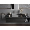 Mexen Goya chiuvetă pe blat 40 x 32 cm, Gri deschis mat - 22184061