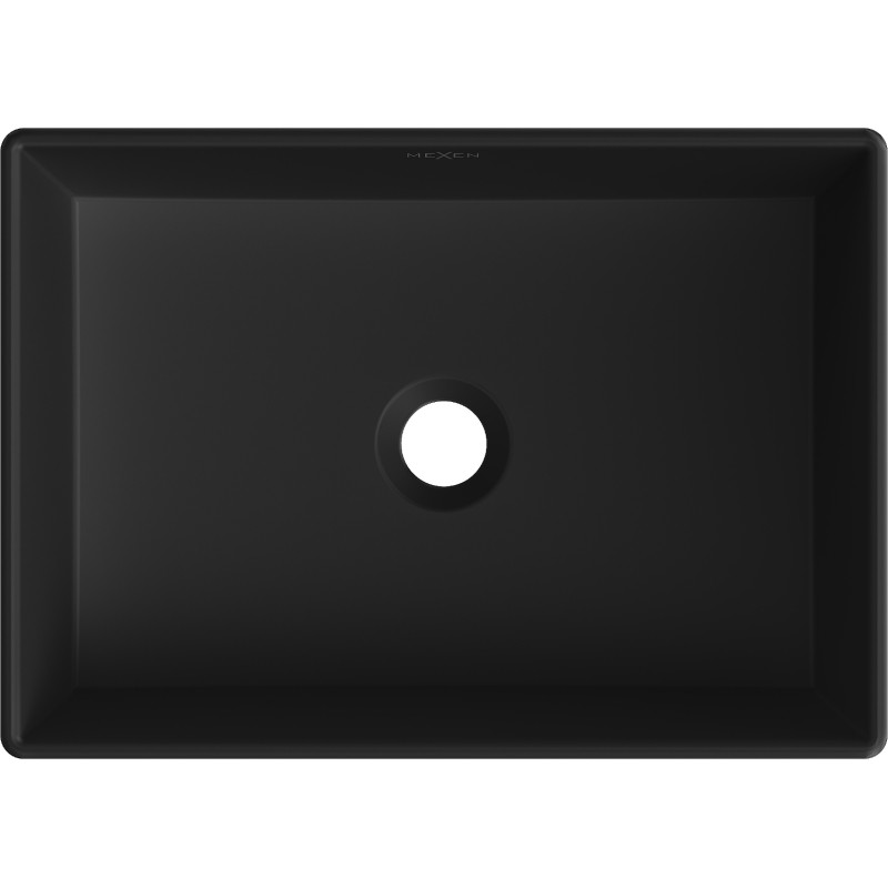 Mexen Goya lavoar pe blat 45 x 32 cm, negru mat - 22184585