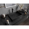 Mexen Goya lavoar de blat 51 x 37 cm, negru mat - 22185085
