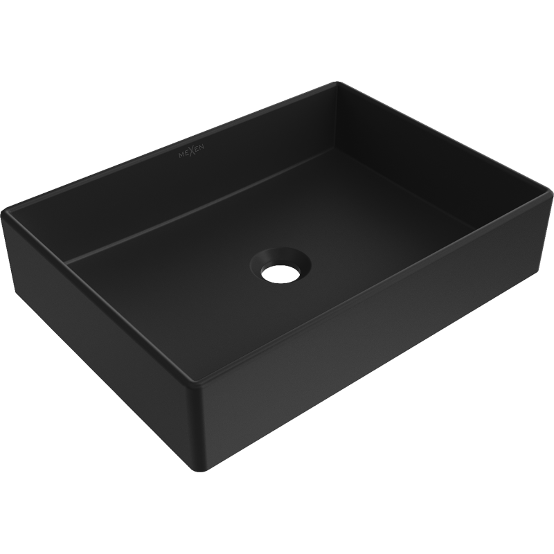 Mexen Goya chiuvetă de blat 51 x 37 cm, negru mat - 22185085
