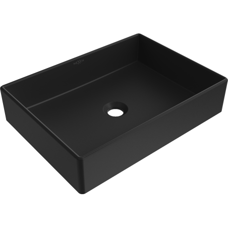 Mexen Goya chiuvetă pe blat 51 x 37 cm, Negru mat - 22185085