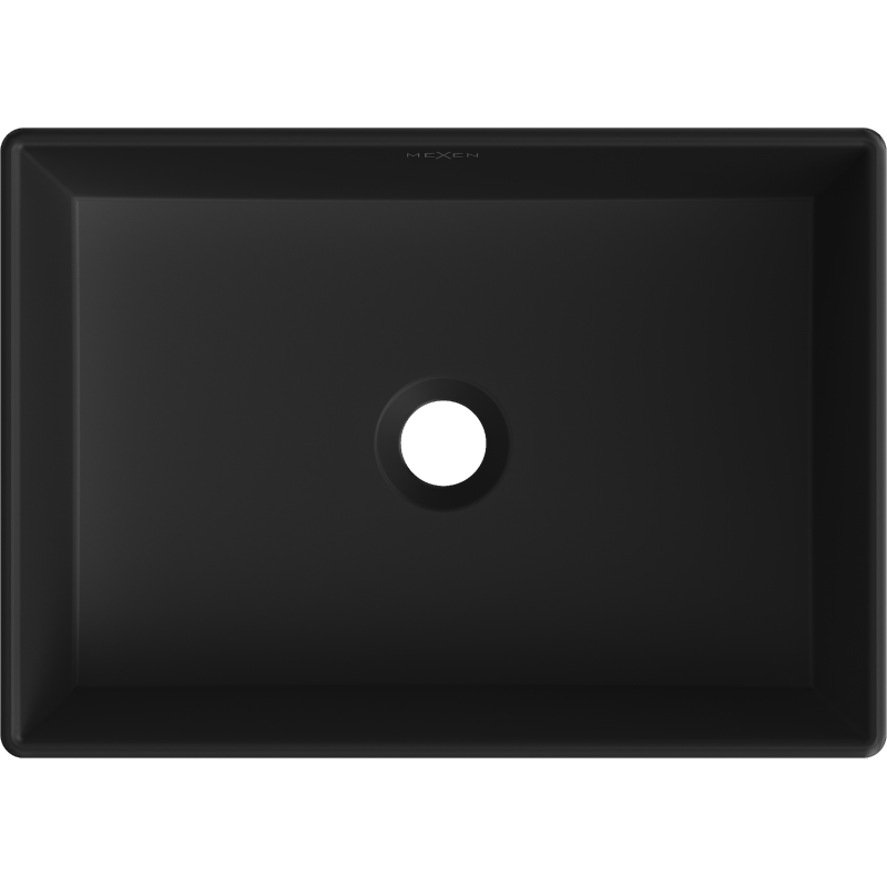 Mexen Goya chiuvetă de blat 51 x 37 cm, negru mat - 22185085