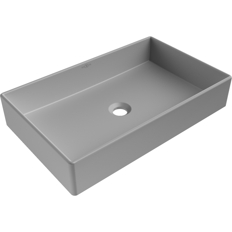 Mexen Goya lavoar pe blat 60 x 37 cm, gri deschis mat - 22186061