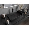 Mexen Goya chiuvetă pe blat 60 x 37 cm, Negru mat- 22186085
