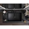 Mexen Goya chiuvetă pe blat 60 x 37 cm, Negru mat- 22186085