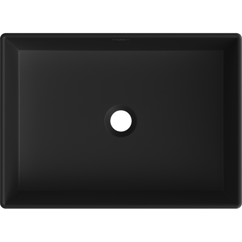 Mexen Goya chiuvetă pe blat 60 x 37 cm, negru mat- 22186085