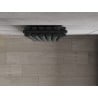 Grătar decorativ Mexen Dallas 1600 x 360 mm, 1039 W, antracit - W214-1600-360-00-66