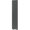 Grătar decorativ Mexen Dallas 1600 x 360 mm, 1039 W, antracit - W214-1600-360-00-66