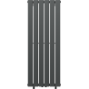 Mexen Boston dekoratív radiátor 1200 x 452 mm, 611 W, antracit - W213-1200-452-00-66