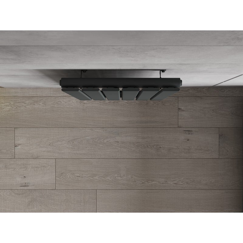 Mexen Boston radiator decorativ 1200 x 452 mm, 611 W, antracit - W213-1200-452-00-66