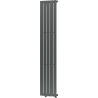 Mexen Boston dekoratív radiátor 1800 x 376 mm, 740 W, antracit - W213-1800-376-01-66