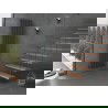 Mexen Boston dekoratív radiátor 1800 x 452 mm, 888 W, antracit - W213-1800-452-00-66