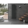 Mexen Boston radiator decorativ 1800 x 452 mm, 888 W, antracit - W213-1800-452-00-66