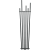 Mexen Omaha dekoratív radiátor 1800 x 420 mm, 655 W, antracit - W208-1800-420-00-66