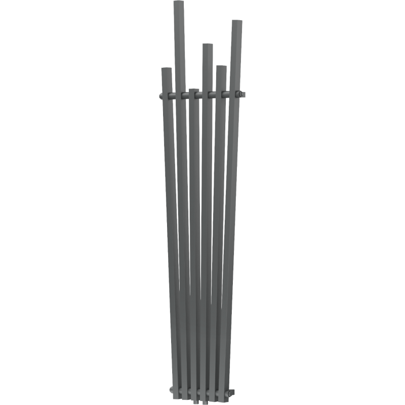 Mexen Omaha radiator decorativ 1800 x 420 mm, 655 W, antracit - W208-1800-420-00-66