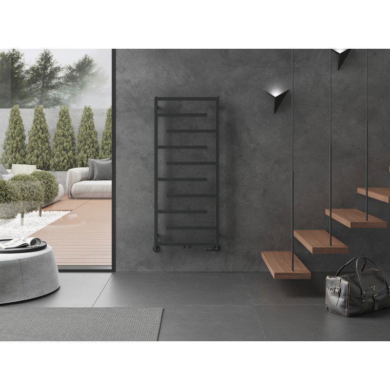 Mexen Orlando dekoratív radiátor 1380 x 600 mm, 445 W, antracit - W207-1380-600-00-66