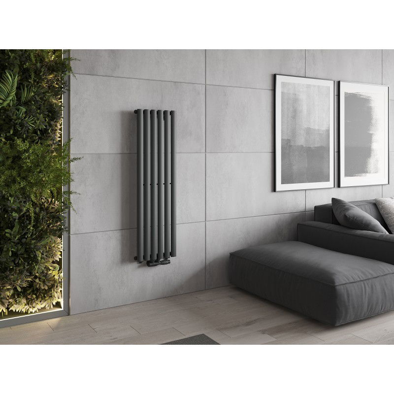 Mexen Oregon radiator decorativ 1200 x 360 mm, 417 W, antracit - W202-1200-350-00-66