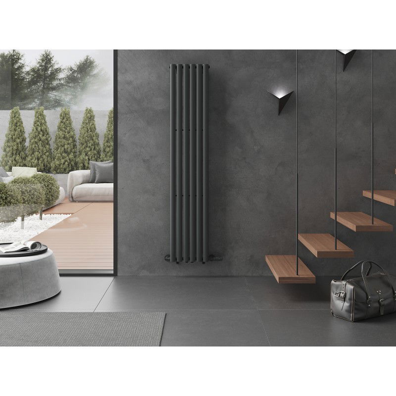 Mexen Oregon radiator decorativ 1800 x 360 mm, 604 W, antracit - W202-1800-350-00-66