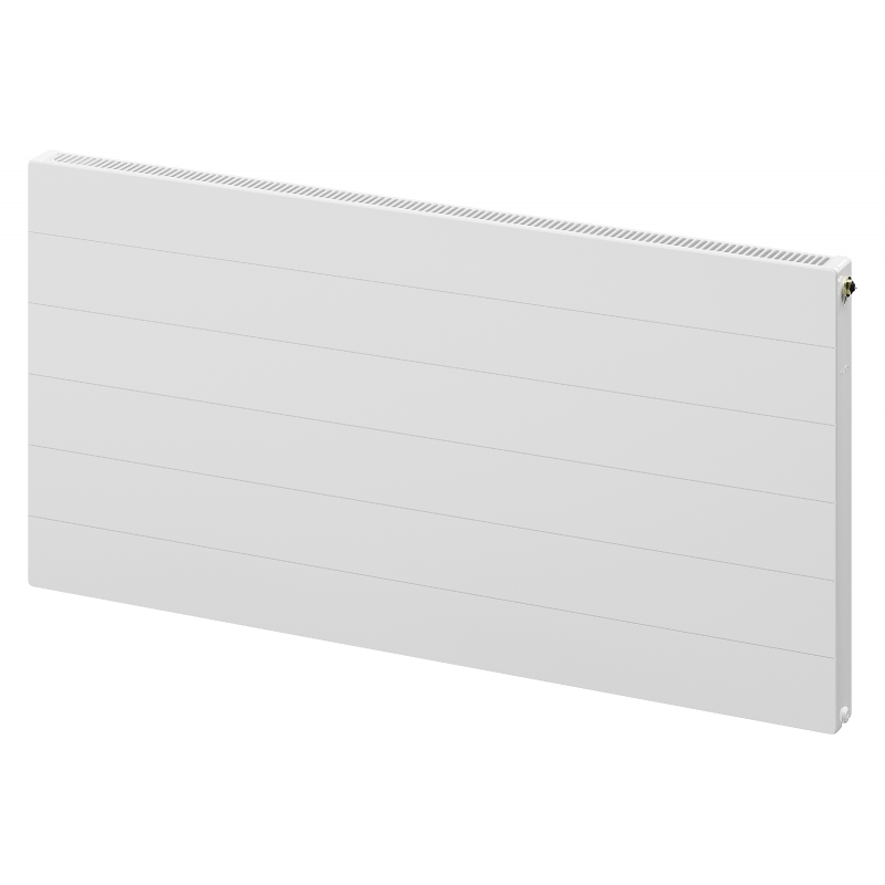 Radiator plat de încălzire Mexen Line CCL11 600 x 900 mm, conexiune inferioră centrală, 705 W, alb - W6C11L-060-090-00