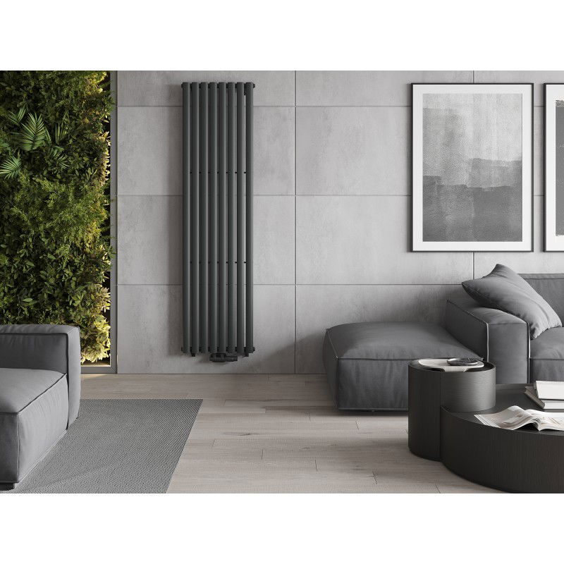 Mexen Oregon radiator decorativ 1800 x 480 mm, 805 W, antracit - W202-1800-490-00-66