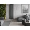 Radiator decorativ Mexen Oregon 1800 x 480 mm, 805 W, antracit - W202-1800-490-00-66