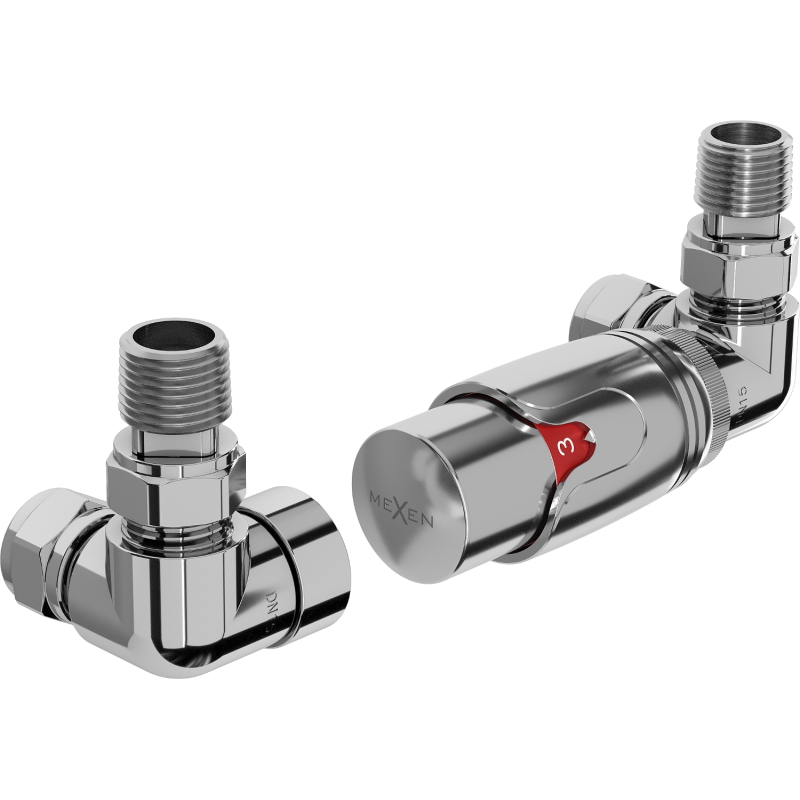 Set termostatic axial Mexen G00, cromat - W903-900-01