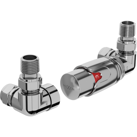 Mexen G00 set termostatic axial, crom - W903-900-01