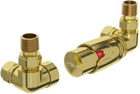 Mexen G00 termosztatikus axiális készlet, arany - W903-900-50