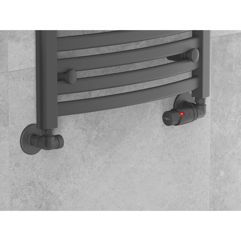 Mexen G00 set termostatic axial cu mască R, antracit - W903-900-904-66