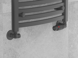 Mexen G00 set termostatic axial cu mască R, antracit - W903-900-904-66