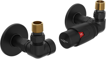 Mexen G00 set termostatic axial cu capac R, negru - W903-900-904-70