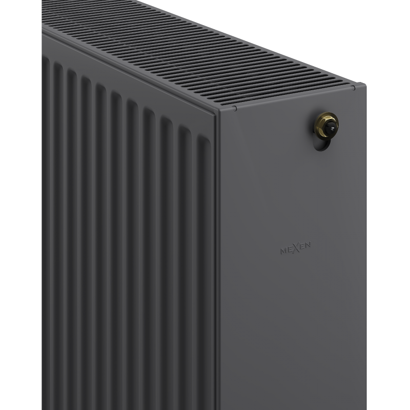 Mexen CC33 radiator de tip placă 400 x 2800 mm, conexiune inferioară centrală, 4729 W, antracit - W6C33-040-280-66