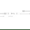 Mexen Zoja suport prosop, crom - 7019124-00