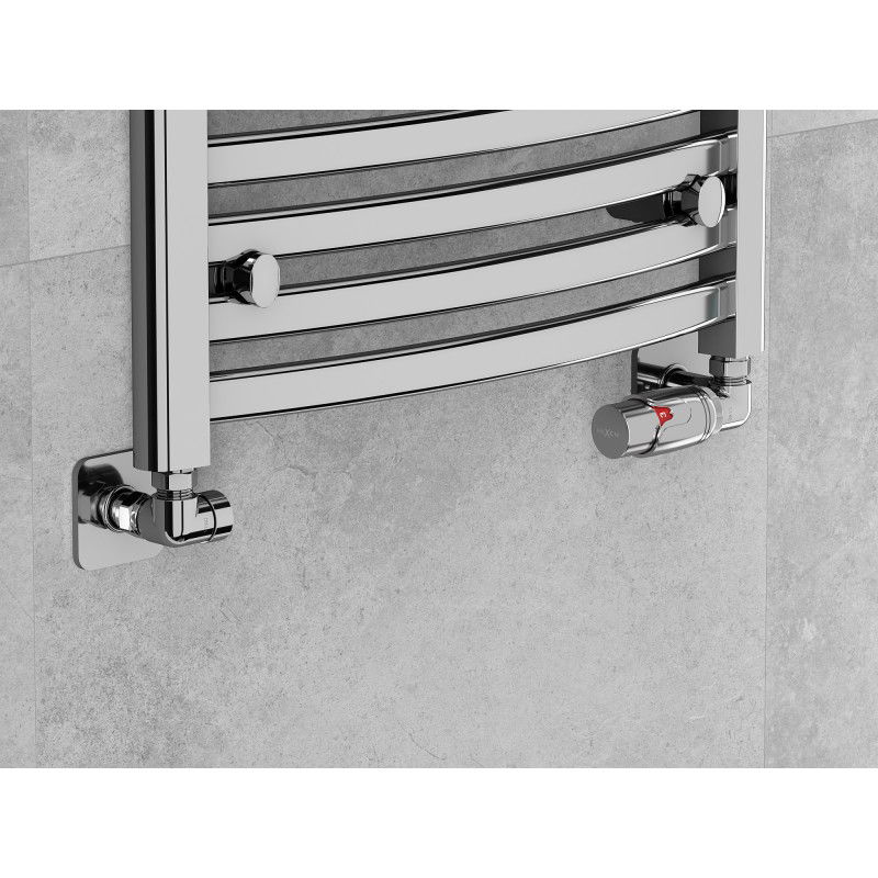 Mexen G00 set termostatic axial cu mască S, crom - W903-900-909-01