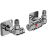 Mexen G00 set de termostat ax cu capac S, crom - W903-900-909-01