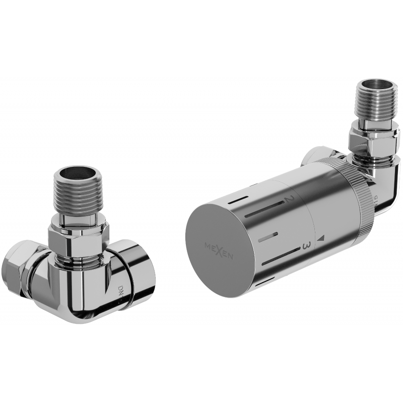 Mexen G05 set termostatic axial, crom - W903-958-01